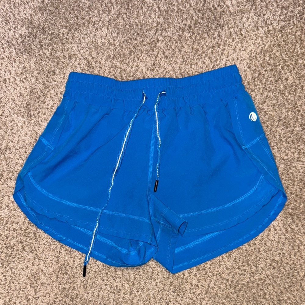 Blue Women's Athletic Shorts